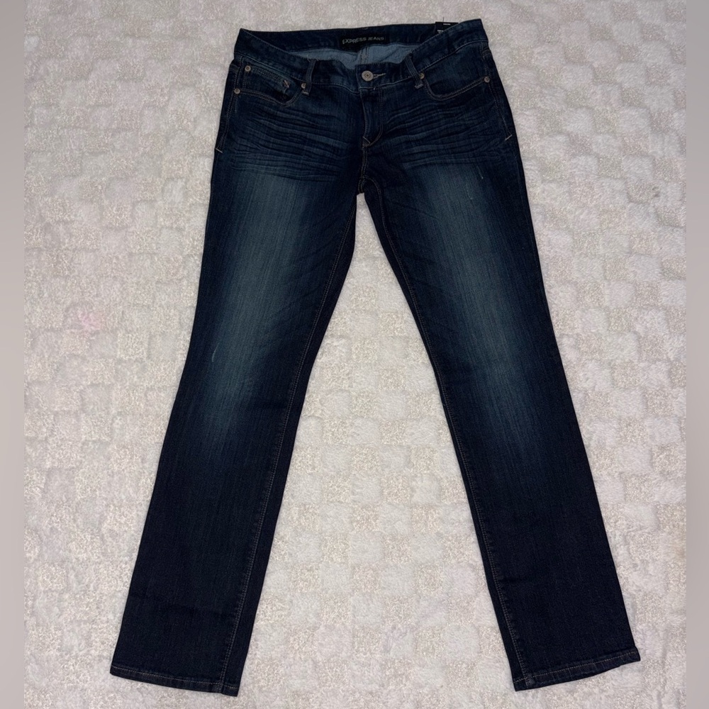 Express Women's Stella Skinny Low Rise Jeans • Size 10 Reg